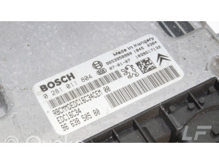 Блок управления двигателя 9663850580, 0281011804 Citroen C3 Aircross