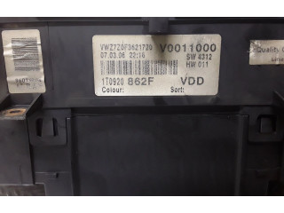 Панель приборов 1T0920862F Volkswagen Touran I