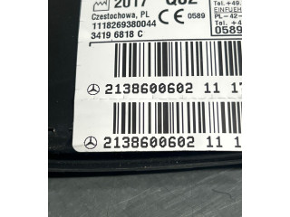 Подушка безопасности в сиденье 2138600602, 34196818C Mercedes-Benz GLC X253 C253