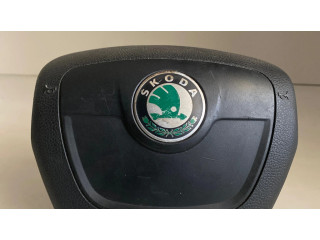 Подушка безопасности водителя 5J0880201L, 3T0971584A Skoda Octavia Mk2 (1Z)