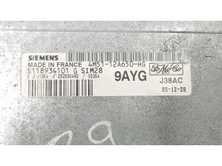 Řídící jednotka S118934101, 4M5112A650HG Ford Focus 2006