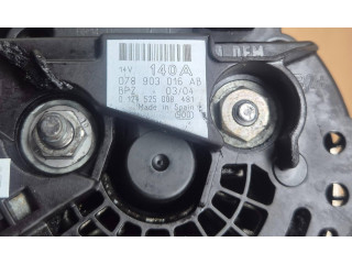 Генератор 078903016AB, 0124525008 Audi A6 S6 C5 4B
