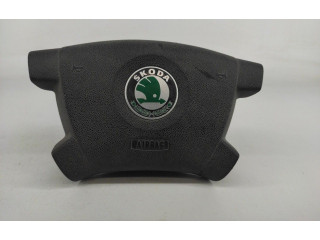 Подушка безопасности водителя 122421200 Skoda Fabia Mk1 (6Y)