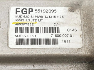 Řídící jednotka 7160002701, 55192095 Suzuki Ignis 2004