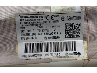 Боковая подушка безопасности 8V5880742D Audi A3 S3 8V