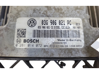 Řídící jednotka 03G906021, 0281014072 Volkswagen Caddy 2007
