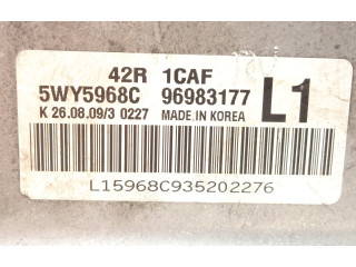Řídící jednotka 96983177, 5WY5968C Chevrolet Aveo 2009