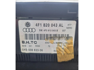 Блок управления климат-контролем 4F1820043AL, 4F0910043B Audi A6 S6 C6 4F