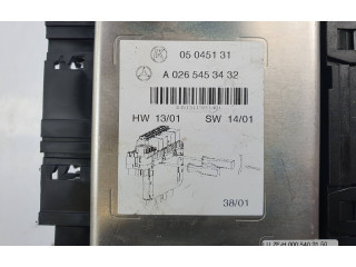Блок предохранителей  A0265453432   Mercedes-Benz SL R230    