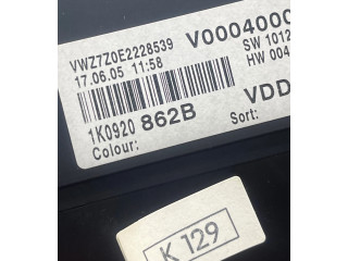 Панель приборов 1K0920862B, V000400 Volkswagen Golf Plus