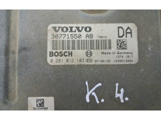 Блок управления двигателя 30771550AB, 0281012103   Volvo V70