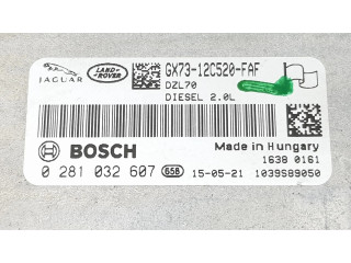 Блок управления двигателя GX7312C520FAF, T4N13753 Jaguar XE