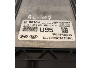 Блок управления двигателя 391402A925, 0281033002 KIA Ceed
