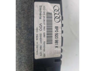 Панель приборов 8P0920981K, D0H20001 Audi A3 S3 A3 Sportback 8P