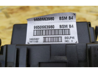   Pojistková skříňka 9650663980   Peugeot 206 CC 2003