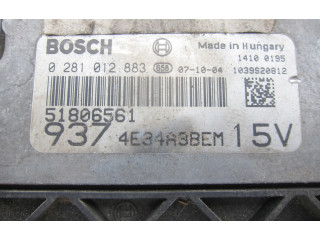 Блок управления двигателя 51806561 Alfa Romeo GT