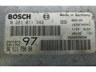 Блок управления двигателем Блок управления 0281011342   Peugeot Expert