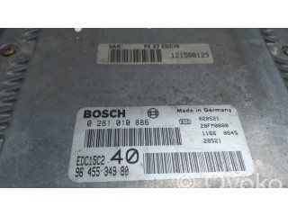 Блок управления двигателем Блок управления 0281010886, 9645534980 Citroen C4 I Picasso