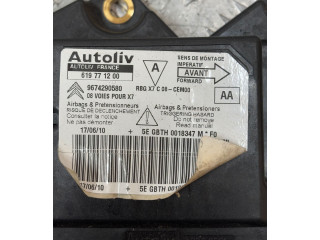 Блок подушек безопасности 9674290580, 5EGBTH0018 Citroen C5