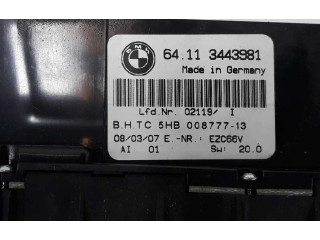 Блок управления климат-контролем 64113443981, 5HB00877713 BMW X3 E83