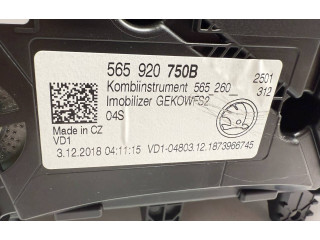 Панель приборов 565920750B Skoda Karoq