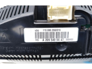 Přístrojová deska Mercedes-Benz CLK A209 C209 2006 A2095405647