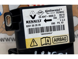 Блок подушек безопасности 8201002828, 135779 Dacia Logan I