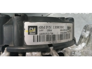 Генератор 13581891, 1204438 Opel Meriva B