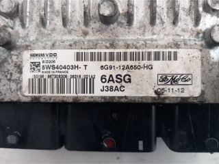 Блок управления двигателя 6G9112A650HG, J38AC Ford S-MAX