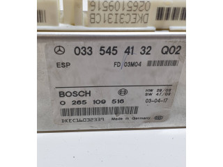 Блок управления АБС 0265109516, 0335454132   Mercedes-Benz E W211
