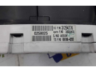 Панель приборов 31254776, 36002433 Volvo C30