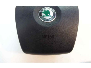 Подушка безопасности водителя 1Z0880201S Skoda Octavia Mk2 (1Z)