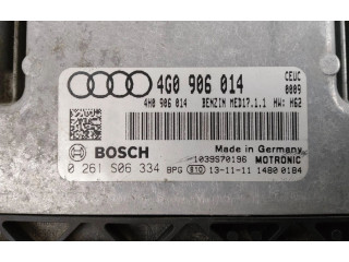 Блок управления двигателя 4G0906014, 4H0906014   Audi A6 S6 C7 4G