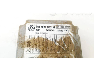 Блок подушек безопасности 1K0909605M, 5WK43411 Skoda Octavia Mk2 (1Z)