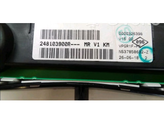 Панель приборов 248091950R   Dacia Dokker       