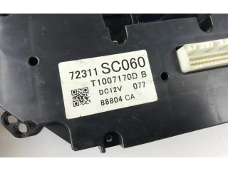 Блок управления климат-контролем 72311SC060 Subaru Forester SH