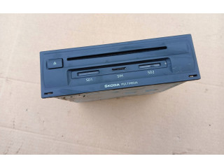 Считывающее устройство CD/DVD навигации (GPS) 565035021B, 2018R   Skoda Kodiaq  