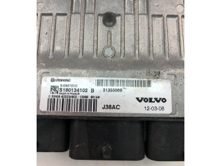 Блок управления двигателем Блок управления 31355669, S180134102B   Volvo V70