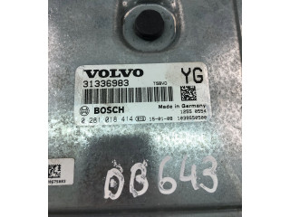 Блок управления двигателем Блок управления 31336983, 0281018414   Volvo V70