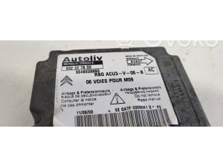 Блок подушек безопасности 602327600, 9648938880   Citroen Berlingo