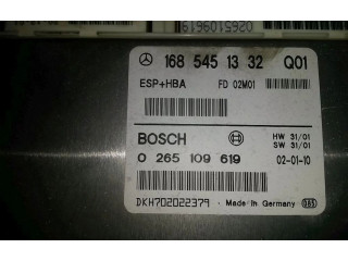 Блок управления АБС 0265109619, 0265109619 Mercedes-Benz A W168