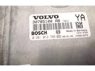 Блок управления двигателя 30785100ab, 0281012765   Volvo S80