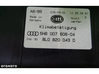 Блок управления климат-контролем 8L0820043D Audi A3 S3 8L
