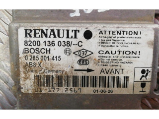 Блок подушек безопасности 8200136038C Renault Clio II