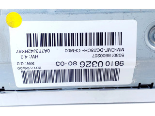 Экран/ дисплей / маленький экран 9810032680 Peugeot 5008 II