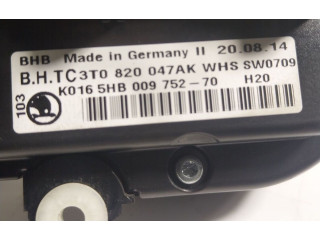 Блок управления климат-контролем 3T0820047AKWHS, 3T0820047 Skoda Yeti (5L)