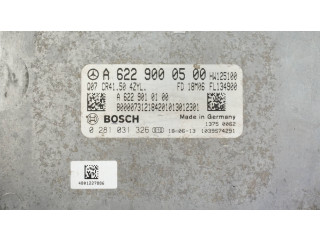 Řídící jednotka A6229000500, 0281031326 Mercedes-Benz Vito Viano W447 2014
