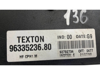 Блок комфорта 9633523680, 96335236 Citroen Xsara