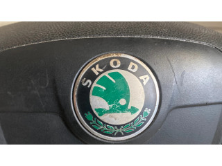 Подушка безопасности водителя 5J0880201L, 3T0971584A Skoda Octavia Mk2 (1Z)
