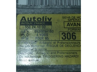 Блок управления надувных подушек 9636894180, 9636894180   Peugeot 306